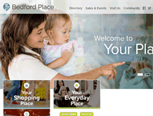Tablet Screenshot of bedfordplacemall.com